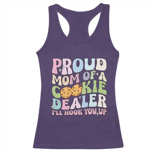 Scout Girl Mom Racerback Tank Top Proud Mom Of A Cookie Dealer Troop Leader Family Matching TS02 Purple Print Your Wear