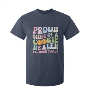 Scout Girl Mom T Shirt For Kid Proud Mom Of A Cookie Dealer Troop Leader Family Matching TS02 Navy Print Your Wear