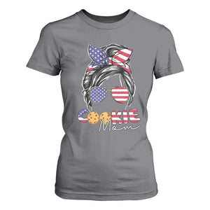 Scout Girl Mom T Shirt For Women American Proud Cookie Mom Troop Leader Family Matching TS02 Charcoal Print Your Wear