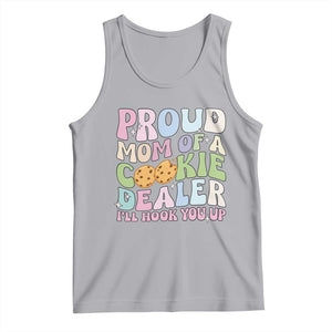 Scout Girl Mom Tank Top Proud Mom Of A Cookie Dealer Troop Leader Family Matching TS02 Athletic Heather Print Your Wear