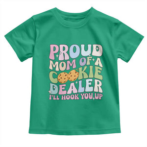 Scout Girl Mom Toddler T Shirt Proud Mom Of A Cookie Dealer Troop Leader Family Matching TS02 Irish Green Print Your Wear