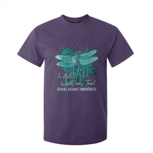 Sexual Assault Awareness T Shirt For Kid In April We Wear Teal Ribbon Butterfly TS02 Purple Print Your Wear