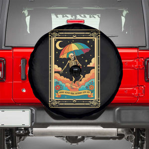 Shade Never Made Anybody Less Gay Spare Tire Cover Funny Skeleton Rainbow Pride Month TS10 Black Print Your Wear