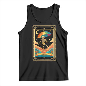 Shade Never Made Anybody Less Gay Tank Top Funny Skeleton Rainbow Pride Month TS10 Black Print Your Wear