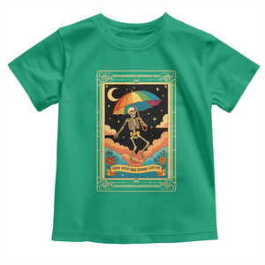 Shade Never Made Anybody Less Gay Toddler T Shirt Funny Skeleton Rainbow Pride Month TS10 Irish Green Print Your Wear