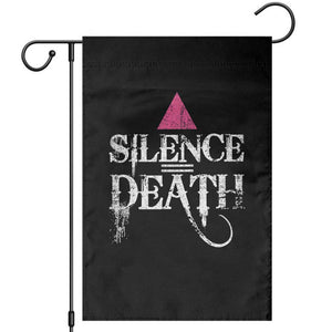 Silence Death Garden Flag LGBTQ Pride Month TS10 Black Print Your Wear
