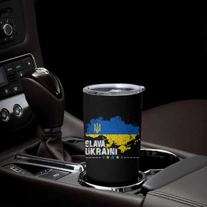 Slava Ukraini Ukraine Flag Tumbler Cup Patriot Patriotic Ukrainian National Flag TS10 Print Your Wear