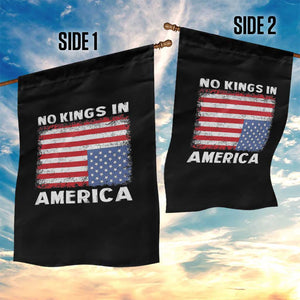 Snarky No Kings In America Garden Flag 86 47 No Faux King Way US Flag Upside Down TS10 Print Your Wear
