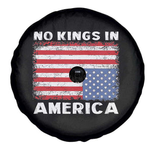 Snarky No Kings In America Spare Tire Cover 86 47 No Faux King Way US Flag Upside Down TS10 Print Your Wear