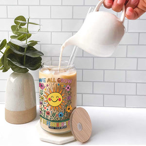 Special Education Glass Can We All Grow At Different Rates Inspirational Inclusion Sped Teacher TS02 Print Your Wear