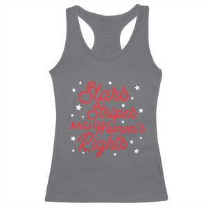 Stars Stripes And Equal Rights Racerback Tank Top 4th Of July Patriotic TS10 Charcoal Print Your Wear