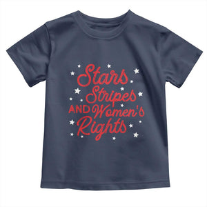 Stars Stripes And Equal Rights Toddler T Shirt 4th Of July Patriotic TS10 Navy Print Your Wear