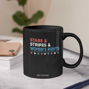 Stars Stripes And Women's Rights Coffee Mug 4th Of July Equal Rights TS11 Print Your Wear