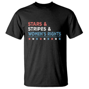 Stars Stripes And Women's Rights T Shirt 4th Of July Equal Rights TS11 Black Print Your Wear