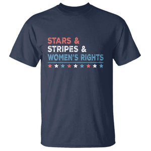 Stars Stripes And Women's Rights T Shirt 4th Of July Equal Rights TS11 Navy Print Your Wear