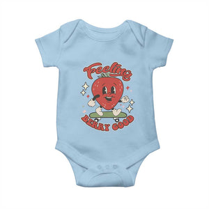 Strawberry Festival Baby Onesie Cute Feeling Berry Good Fruit Lover TS02 Light Blue Print Your Wear