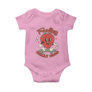 Strawberry Festival Baby Onesie Cute Feeling Berry Good Fruit Lover TS02 Light Pink Print Your Wear