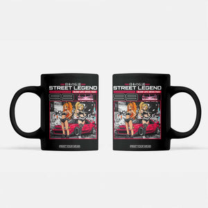 Street Legend JDM Anime Coffee Mug TS09 Black Print Your Wear