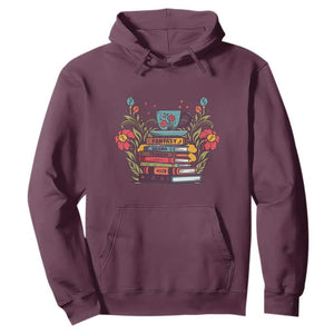 Subtle FDT Hoodie Fantasy Drama Tragedy Book Lover TS02 Maroon Print Your Wear