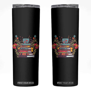 Subtle FDT Skinny Tumbler Fantasy Drama Tragedy Book Lover TS02 Black Print Your Wear