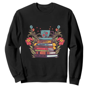 Subtle FDT Sweatshirt Fantasy Drama Tragedy Book Lover TS02 Black Print Your Wear