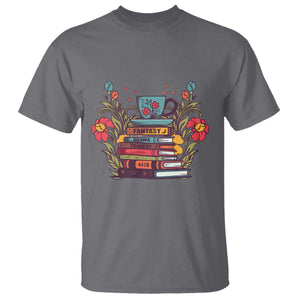 Subtle FDT T Shirt Fantasy Drama Tragedy Book Lover TS02 Charcoal Print Your Wear