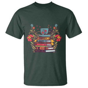 Subtle FDT T Shirt Fantasy Drama Tragedy Book Lover TS02 Dark Forest Green Print Your Wear