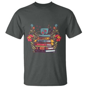 Subtle FDT T Shirt Fantasy Drama Tragedy Book Lover TS02 Dark Heather Print Your Wear