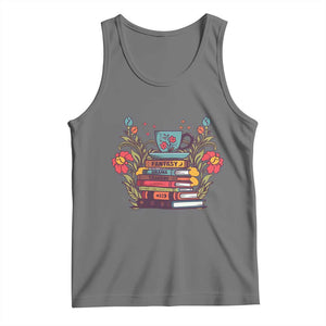 Subtle FDT Tank Top Fantasy Drama Tragedy Book Lover TS02 Black Heather Print Your Wear