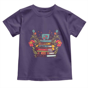 Subtle FDT Toddler T Shirt Fantasy Drama Tragedy Book Lover TS02 Purple Print Your Wear