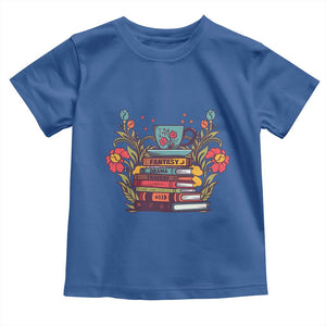 Subtle FDT Toddler T Shirt Fantasy Drama Tragedy Book Lover TS02 Royal Blue Print Your Wear