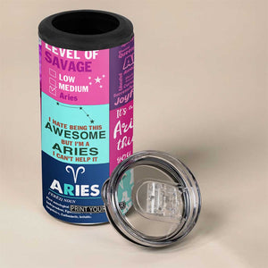 Teacher Life 4 in 1 Can Cooler Tumbler Teaching Appreciation Colorful School Supplies Gift For Educator TB02 Print Your Wear