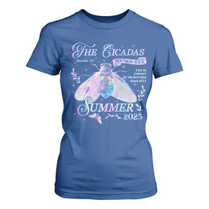 The Cicadas Brood XIV Reunion Tour Summer 2025 T Shirt For Women Live In Concert For The First Time Since 1634 TS11 Royal Blue Print Your Wear