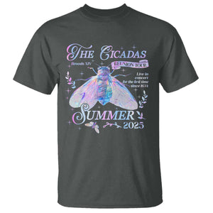 The Cicadas Brood XIV Reunion Tour Summer 2025 T Shirt Live In Concert For The First Time Since 1634 TS11 Dark Heather Print Your Wear