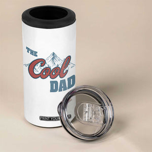 The Cool Dad 4 in 1 Can Cooler Tumbler Fathers Day Gifts TS10 Print Your Wear