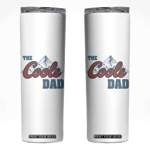 The Cool Dad Skinny Tumbler Fathers Day Gifts TS10 White Print Your Wear