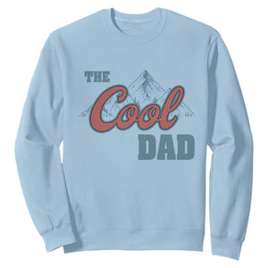 The Cool Dad Sweatshirt Fathers Day Gifts TS10 Light Blue Print Your Wear