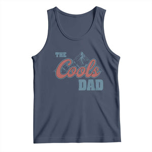 The Cool Dad Tank Top Fathers Day Gifts TS10 Navy Print Your Wear