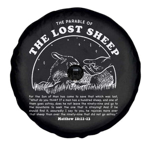The Parable Of The Lost Sheep Spare Tire Cover Christian Bible Verse TS11 Print Your Wear