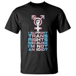 Trans Ally T Shirt Transgender Pride Flag Support TS10 Black Print Your Wear