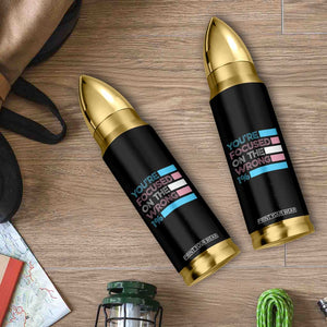 Trans Rights Bullet Tumbler Transgender LGBTQ Queer Pride Ally Social Justice TS10 Print Your Wear