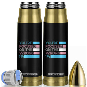 Trans Rights Bullet Tumbler Transgender LGBTQ Queer Pride Ally Social Justice TS10 Black Print Your Wear