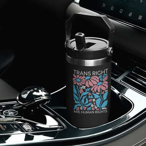Trans Rights Flip Straw Tumbler Protect Trans Social Justice LGBT TS10 Print Your Wear