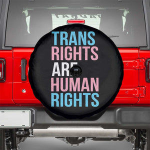 Trans Rights Spare Tire Cover Human Rights Transgender Pride Gender Equality TS10 Black Print Your Wear