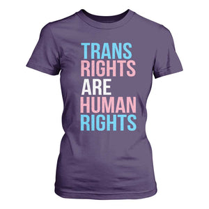 Trans Rights T Shirt For Women Human Rights Transgender Pride Gender Equality TS10 Purple Print Your Wear