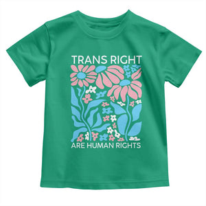 Trans Rights Toddler T Shirt Protect Trans Social Justice LGBT TS10 Irish Green Print Your Wear