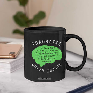 Traumatic Brain Injury Awareness Coffee Mug TBI Support TS02 Print Your Wear