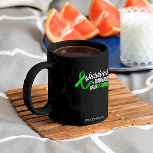 Traumatic Brain Injury Awareness Coffee Mug TBI Survivor TS02 Print Your Wear