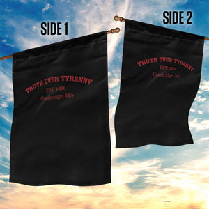 Truth Over Tyranny Garden Flag Protect Higher Education Academic Independence TS10 Print Your Wear
