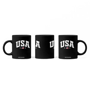 USA Coffee Mug American Flag Patriotic 4th of July TS10 Print Your Wear